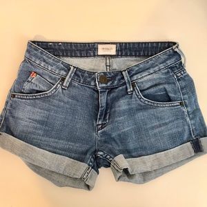 Hudson Cuffed Jean Shorts